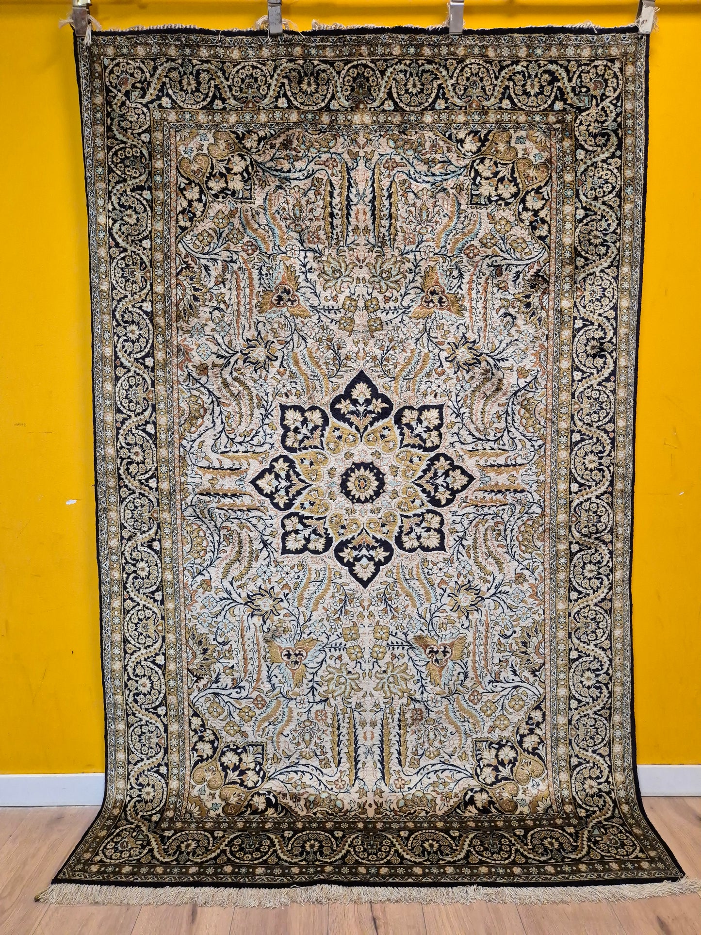 Exklusiver Ghom Teppich – Seide auf Seide, sehr fein Orientteppich