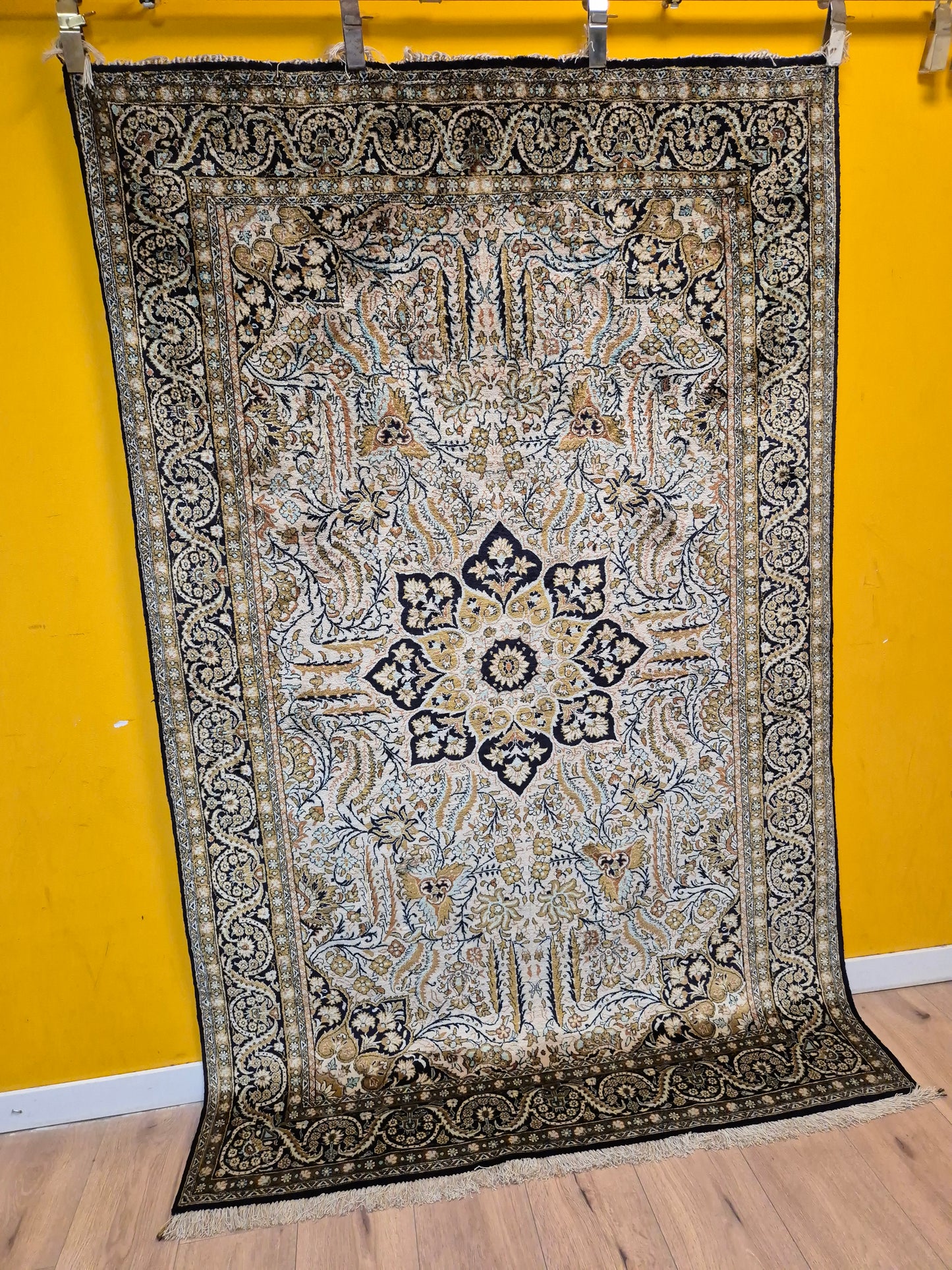 Exklusiver Ghom Teppich – Seide auf Seide, sehr fein Orientteppich