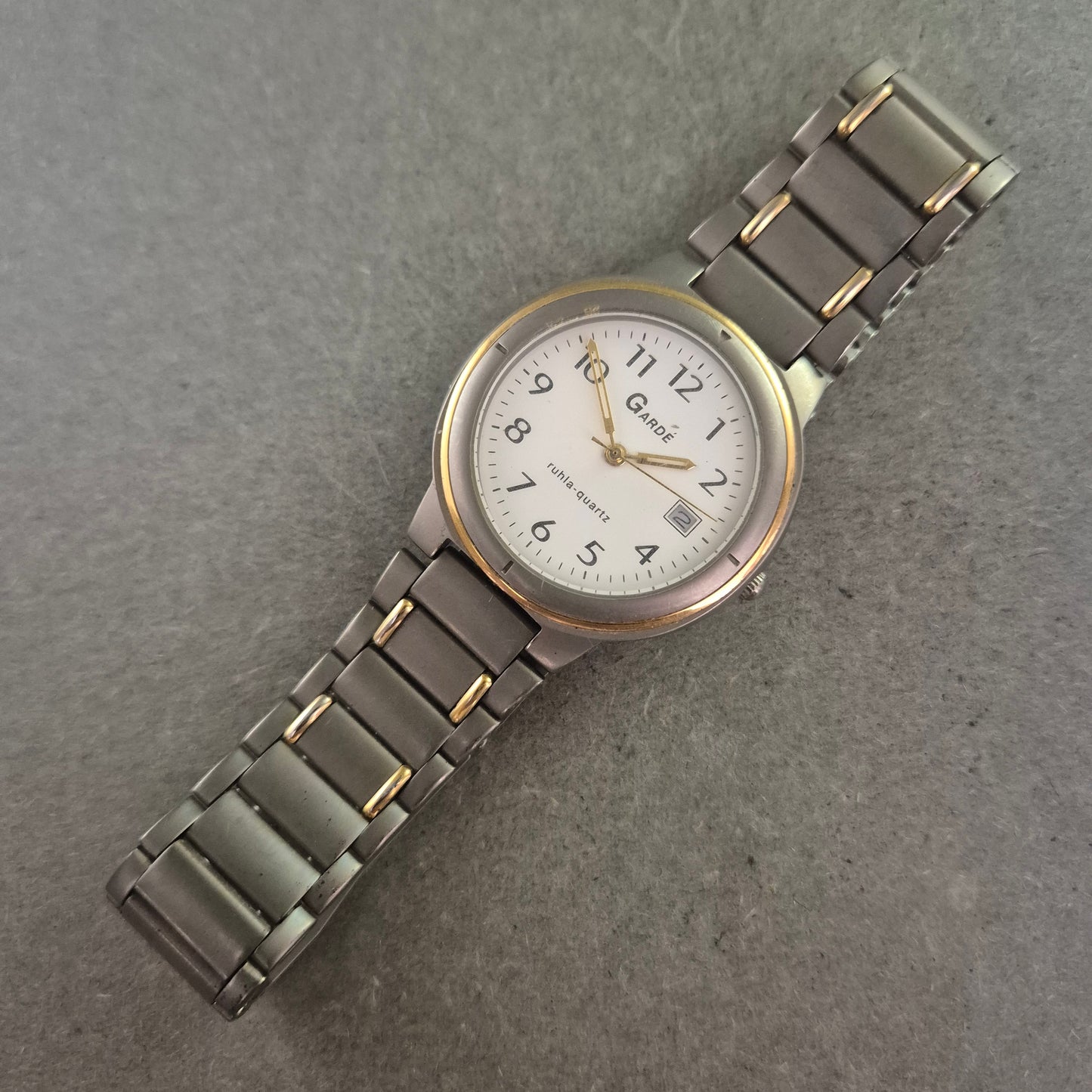 Garde Herren Uhr Titan – Klassisches Design mit Datumsanzeige