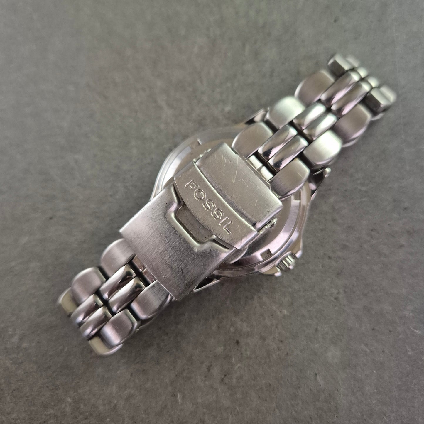 Fossil Herren Uhr – Edelstahl Chronograph im sportlichen Design