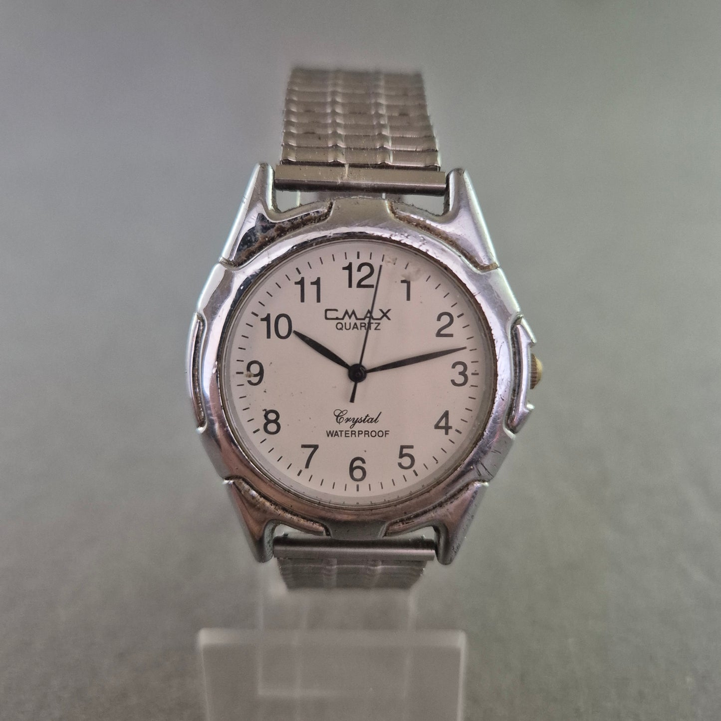 C-Max Herren Uhr – Klassisches Design mit Edelstahlarmband