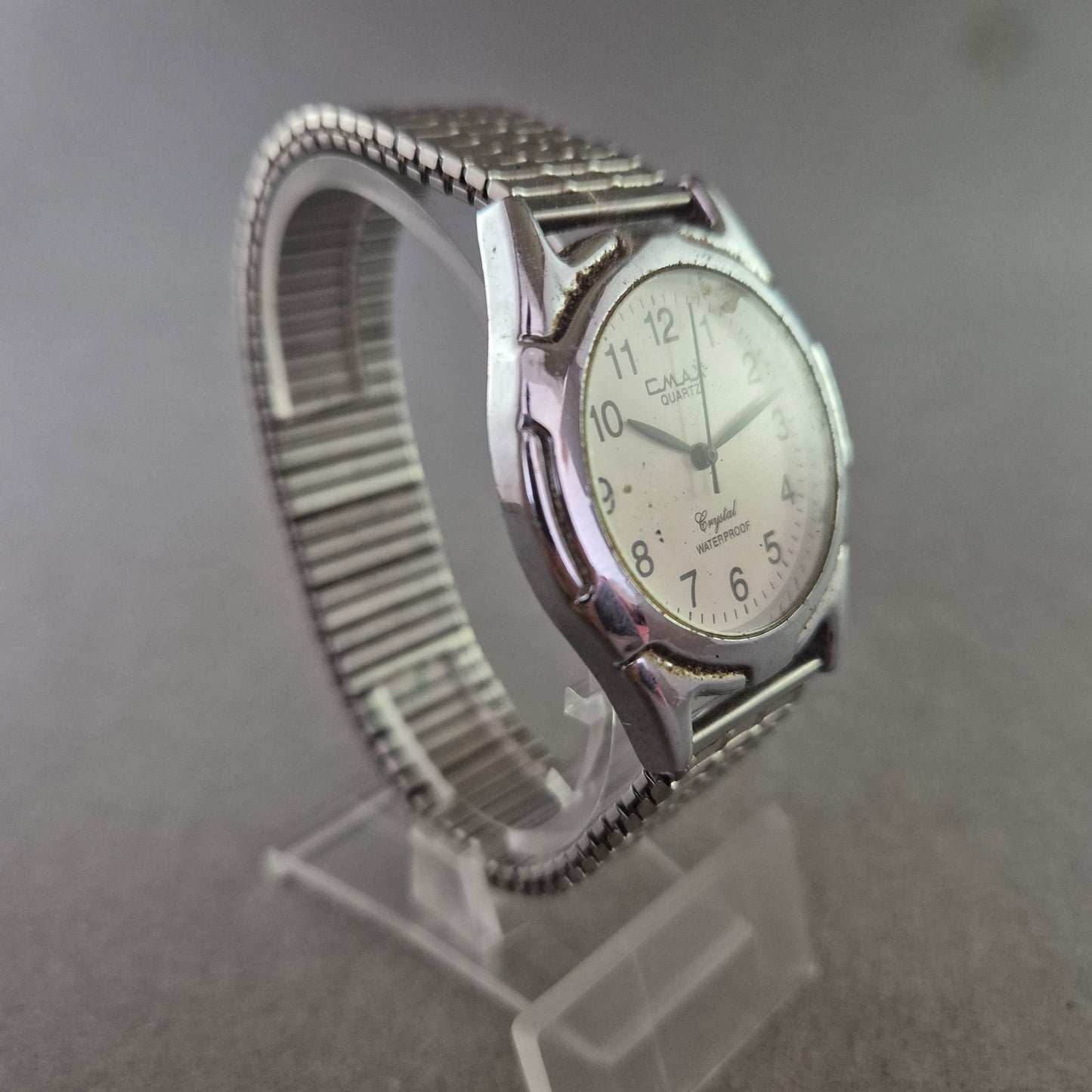 C-Max Herren Uhr – Klassisches Design mit Edelstahlarmband