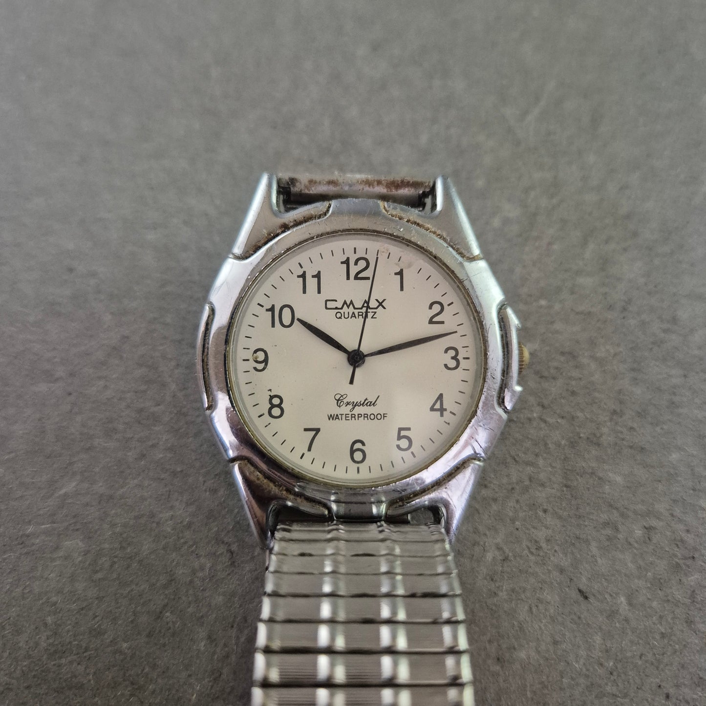 C-Max Herren Uhr – Klassisches Design mit Edelstahlarmband