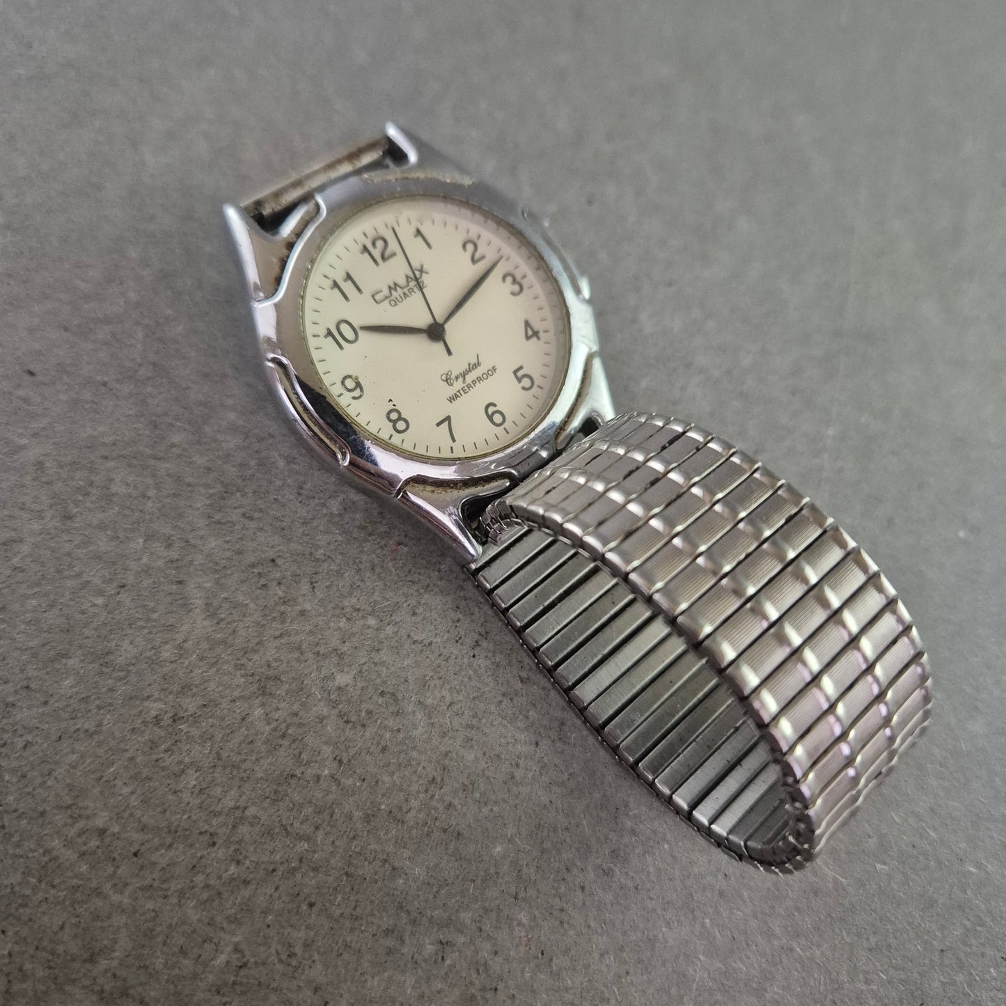 C-Max Herren Uhr – Klassisches Design mit Edelstahlarmband