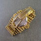 Elegante Damen Uhr in Goldoptik – Auffälliges Armbanddesign
