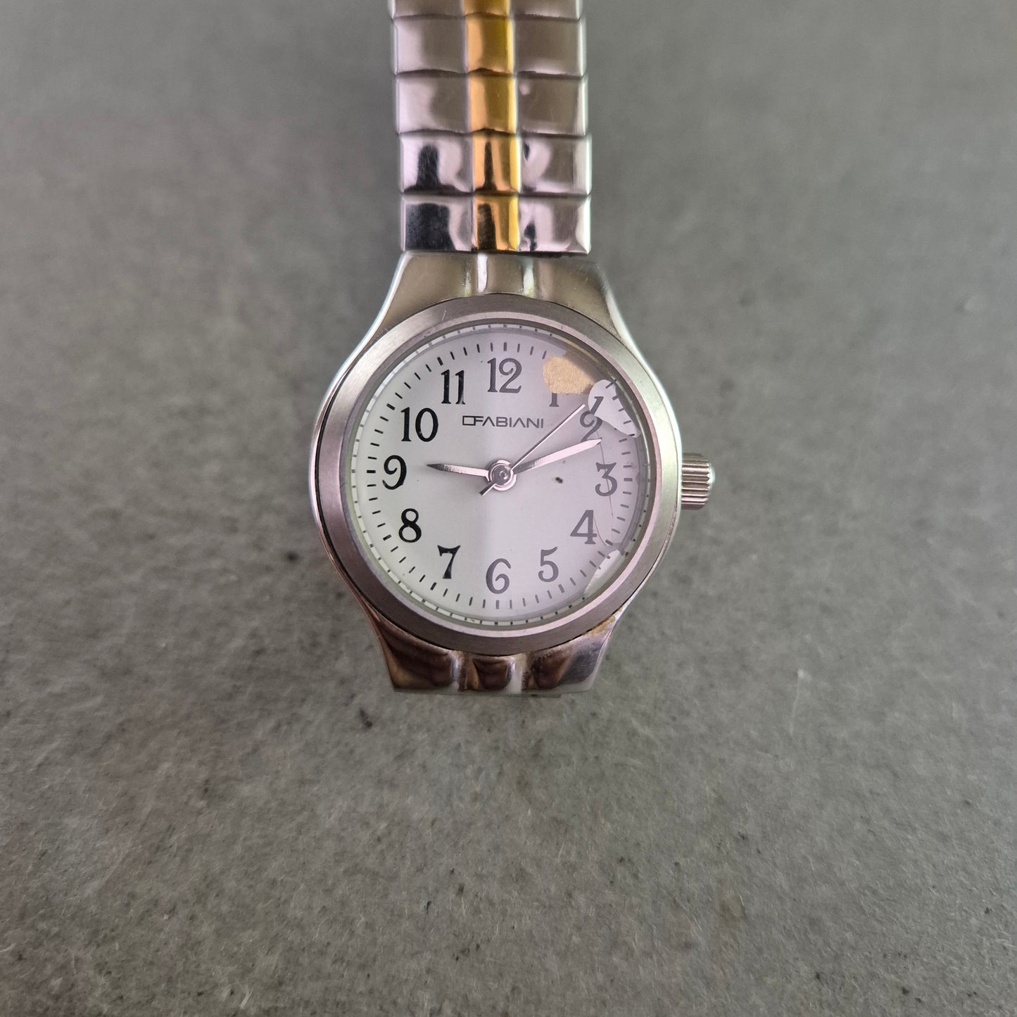 Fabiani Damen Uhr – Bicolor Design mit Stretcharmband