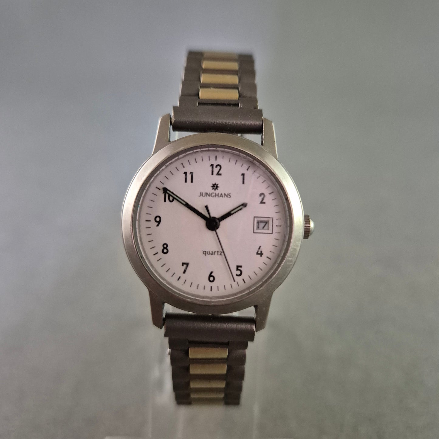 Junghans Titan Herren Uhr – Quarz mit Datumsanzeige