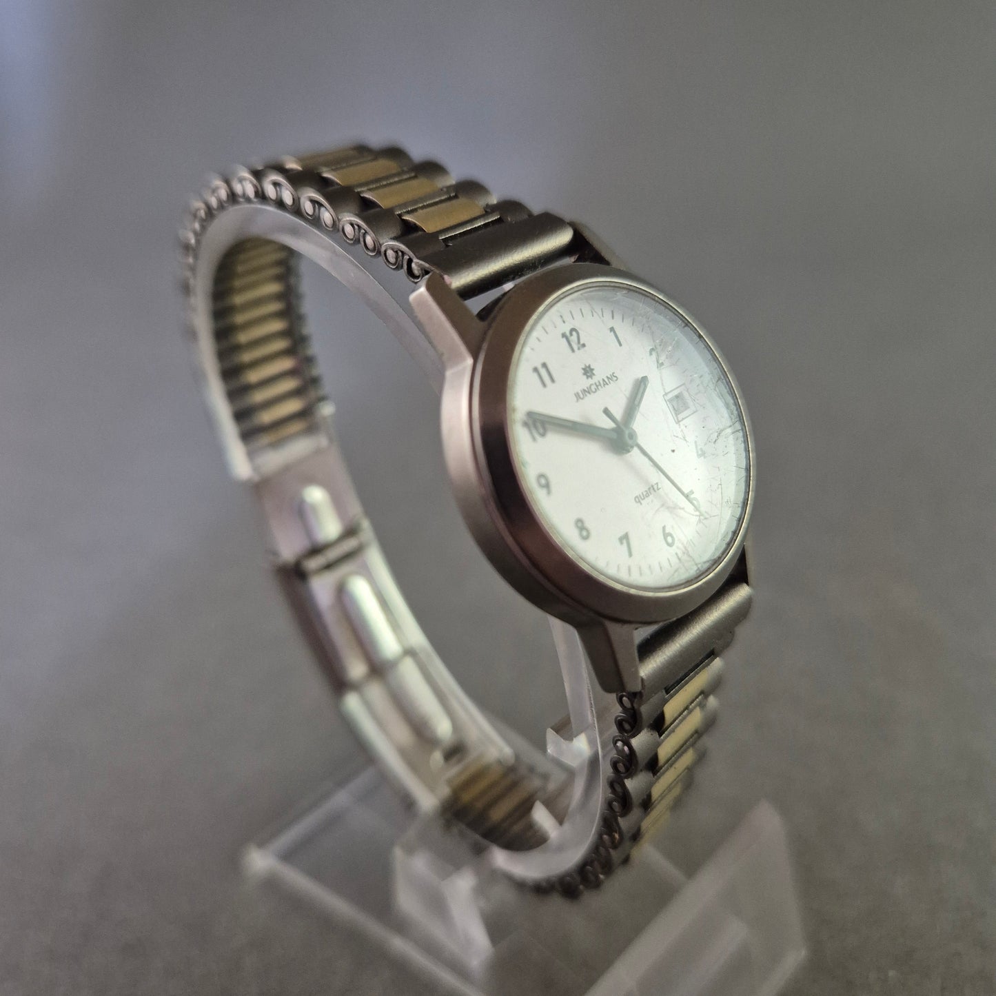 Junghans Titan Herren Uhr – Quarz mit Datumsanzeige