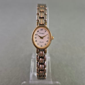 Titel Regent Damen Uhr – Klassische Ovalform mit Bicolor-Armband
