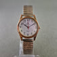 Elegante Damen Uhr Ronda mit Flexband in Bicolor