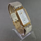 Elegante Damen Uhr Pitanke mit Subsekunde und hellem Lederband