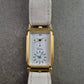 Elegante Damen Uhr Pitanke mit Subsekunde und hellem Lederband