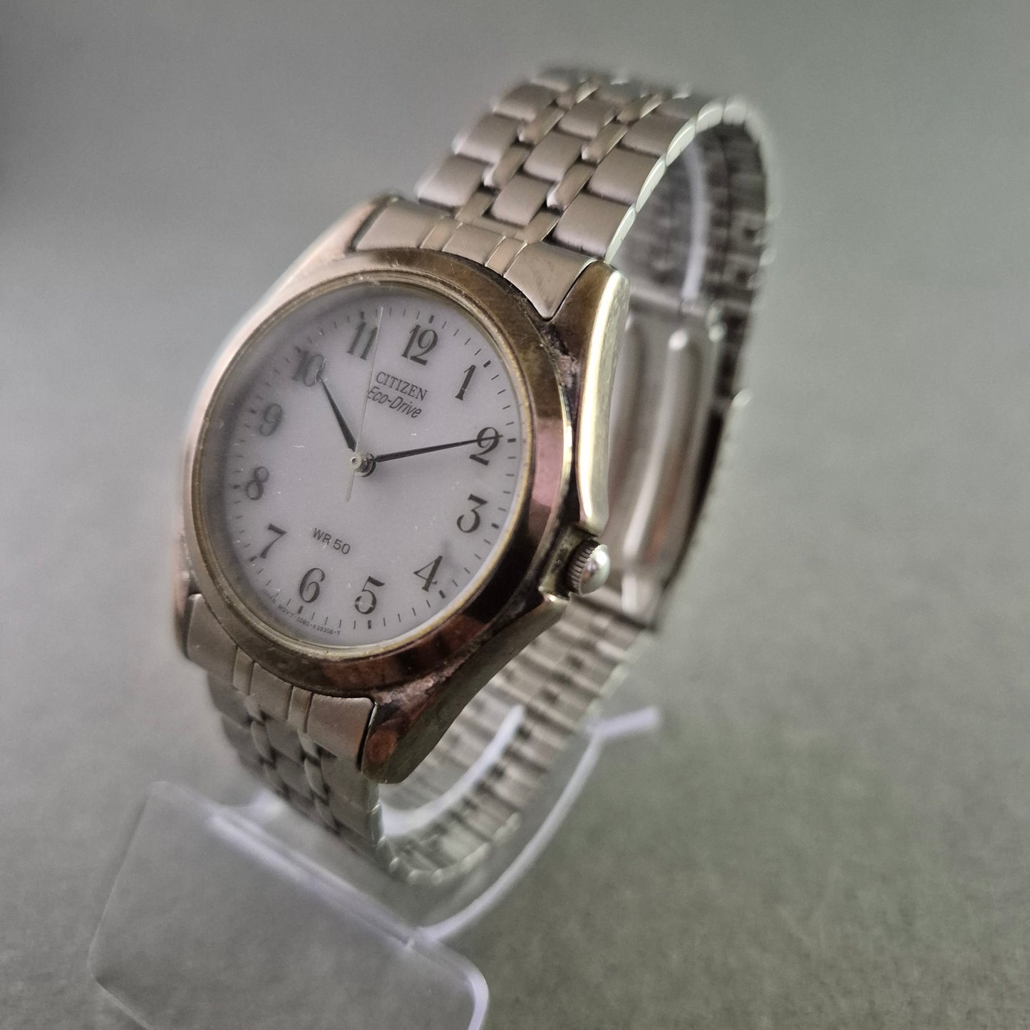 Elegante Damen Uhr Citizen Eco-Drive mit Metallgliederarmband