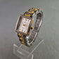 Elegante Damen Uhr TEMP IC Titanium mit Strass und Bicolor-Band