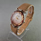Elegante Damen Uhr Quemex V.I.P. mit facettenreicher Lünette
