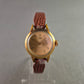 Vintage Damen Uhr ZARIA 17 Rubis mit Gold und Krokoband