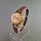 Vintage Damen Uhr ZARIA 17 Rubis mit Gold und Krokoband