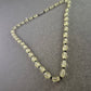 Klassische Glasperlen Halskette – Dezente Eleganz in Hellgelb