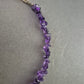 Echte Amethyst Halskette – Edelstein-Schmuck in sattem Violett