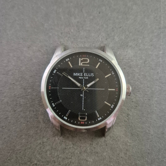 Mike Ellis Herren Uhr mit Schwarzem Zifferblatt