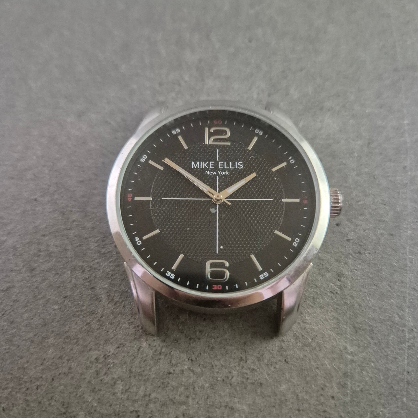 Mike Ellis Herren Uhr mit Schwarzem Zifferblatt