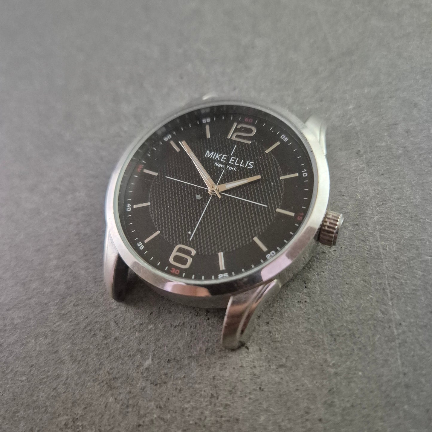 Mike Ellis Herren Uhr mit Schwarzem Zifferblatt