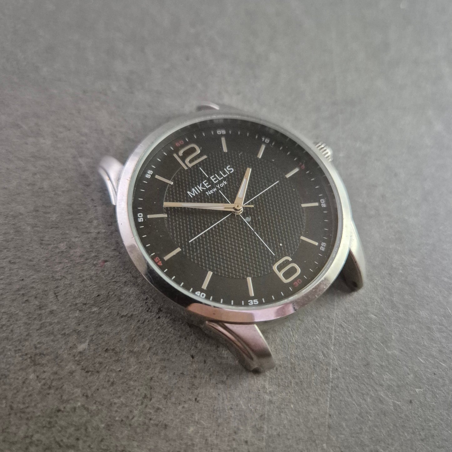 Mike Ellis Herren Uhr mit Schwarzem Zifferblatt