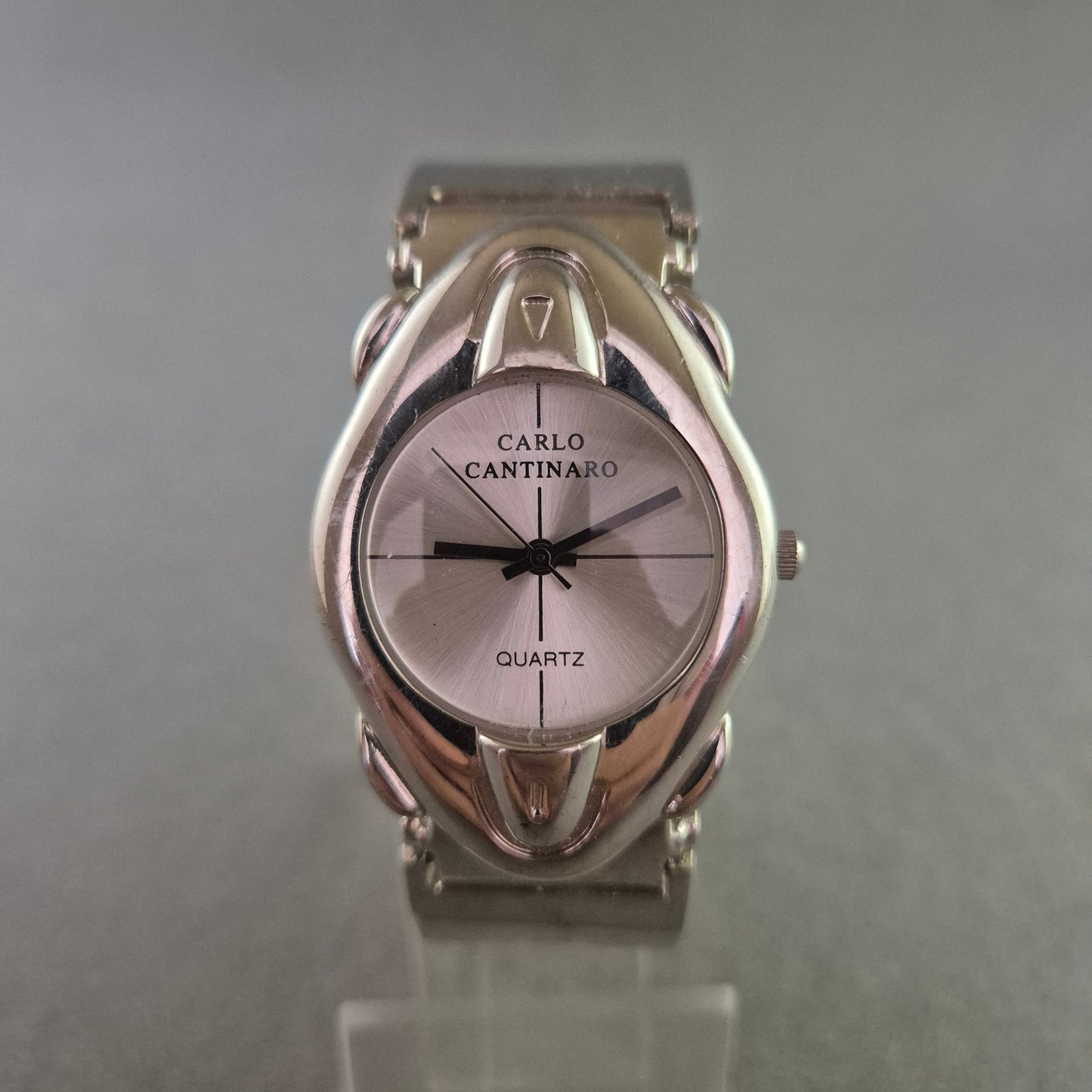 Carlo Cantinaro Damen Uhr – Eleganz in Silberoptik
