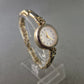 Elegante Damen-Armbanduhr – Quarz, goldfarben
