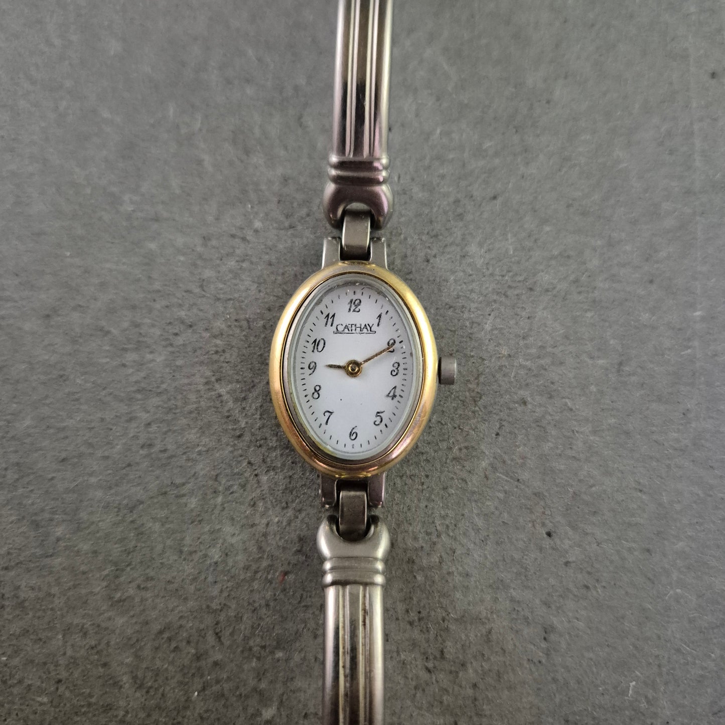 Cathay Damen Uhr – Titan Gehäuse mit Bicolor Akzenten