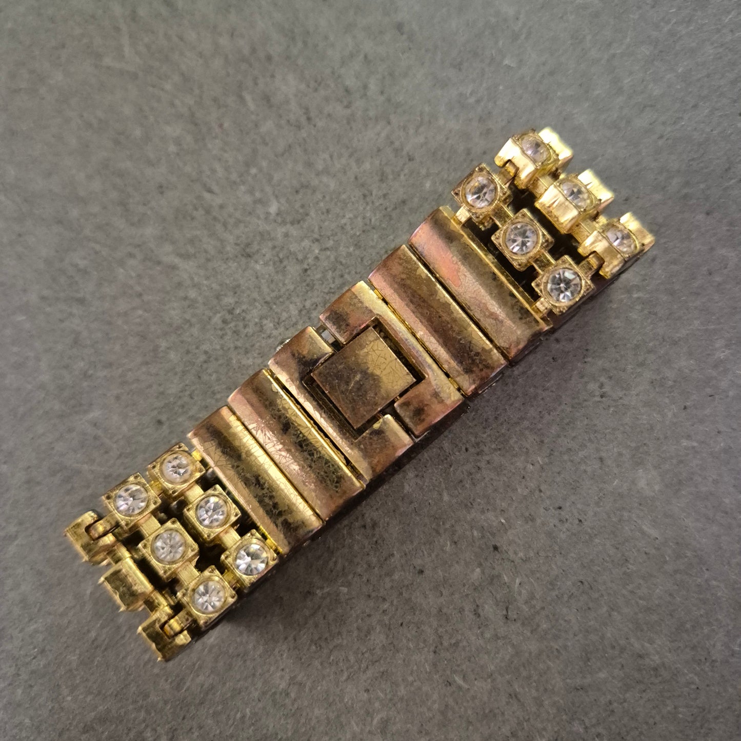 BTL Damen Uhr – Quarz mit Strassarmband im Schmuckstil