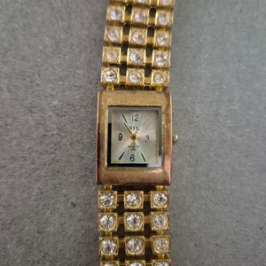 BTL Damen Uhr – Quarz mit Strassarmband im Schmuckstil
