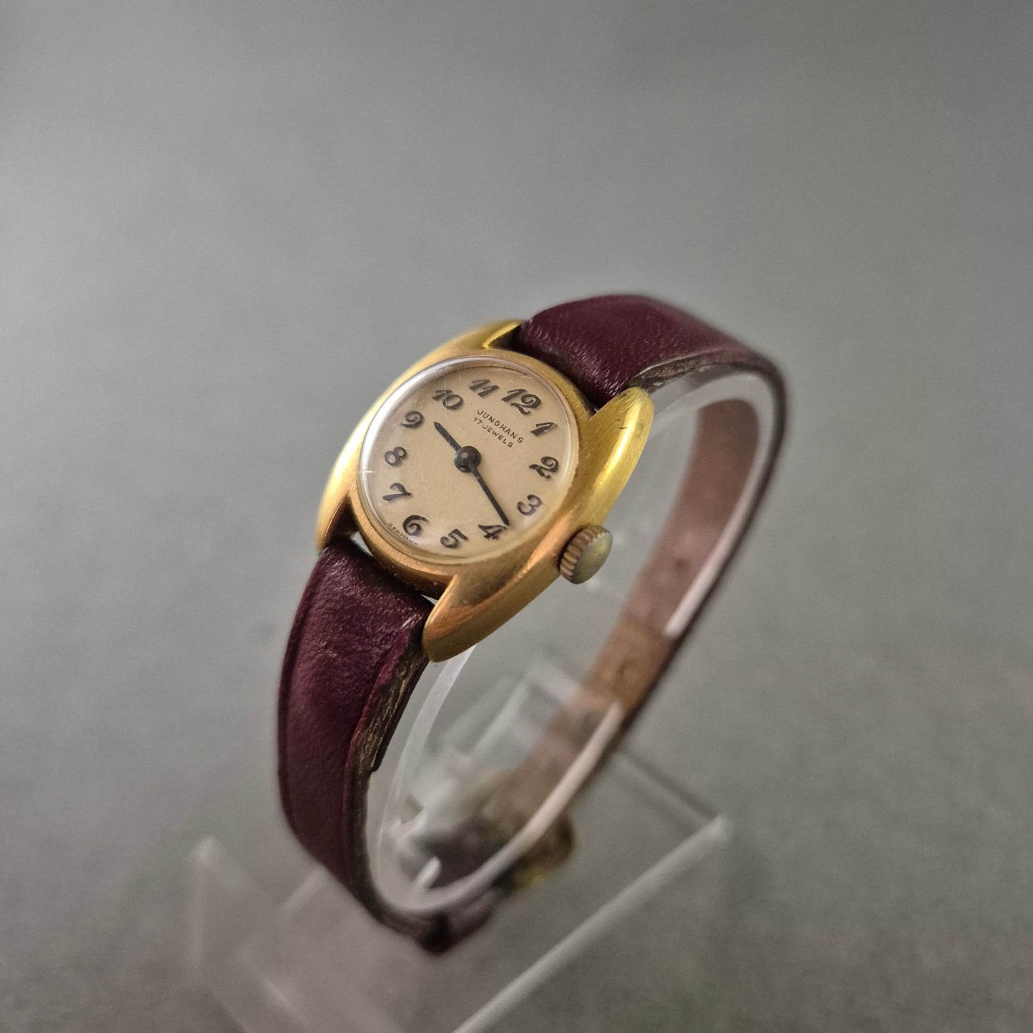 Junghans Damen Uhr – Vintage Handaufzug 17 Jewels