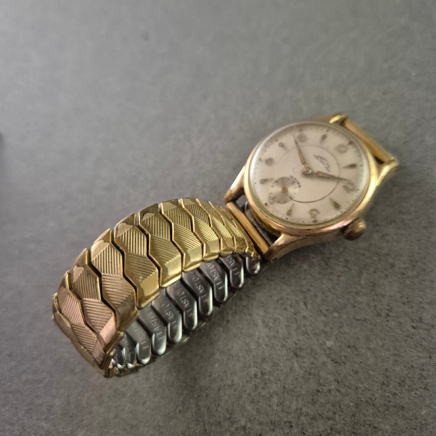 Neptun Herren Uhr – Vintage Handaufzug mit 15 Rubis