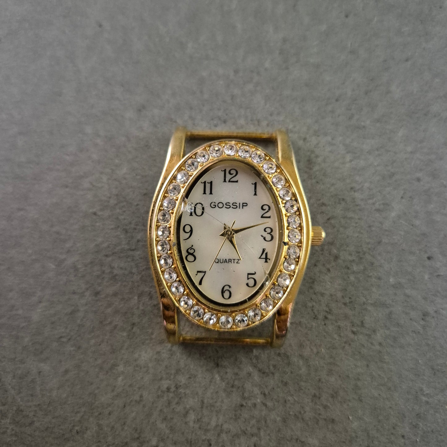 Gossip Damen Uhr – Goldfarben mit Strassbesatz