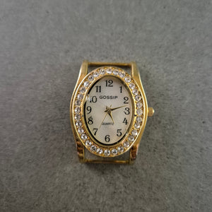 Gossip Damen Uhr – Goldfarben mit Strassbesatz