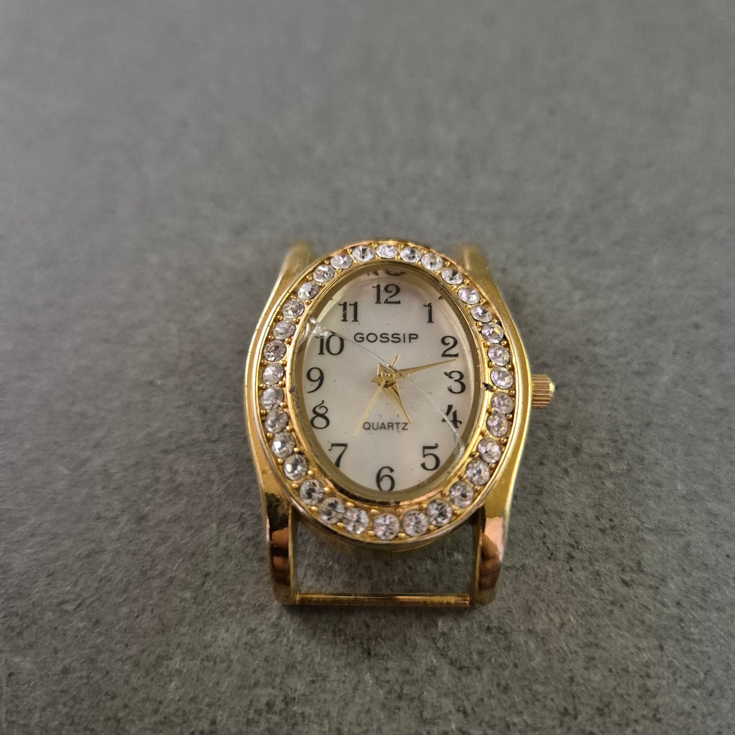 Gossip Damen Uhr – Goldfarben mit Strassbesatz