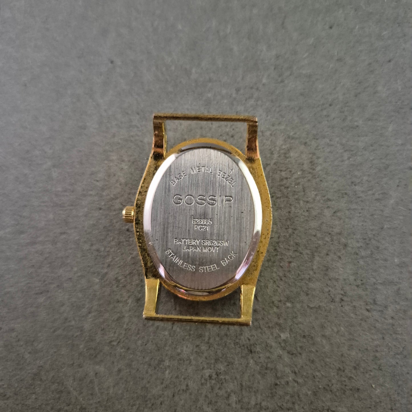 Gossip Damen Uhr – Goldfarben mit Strassbesatz