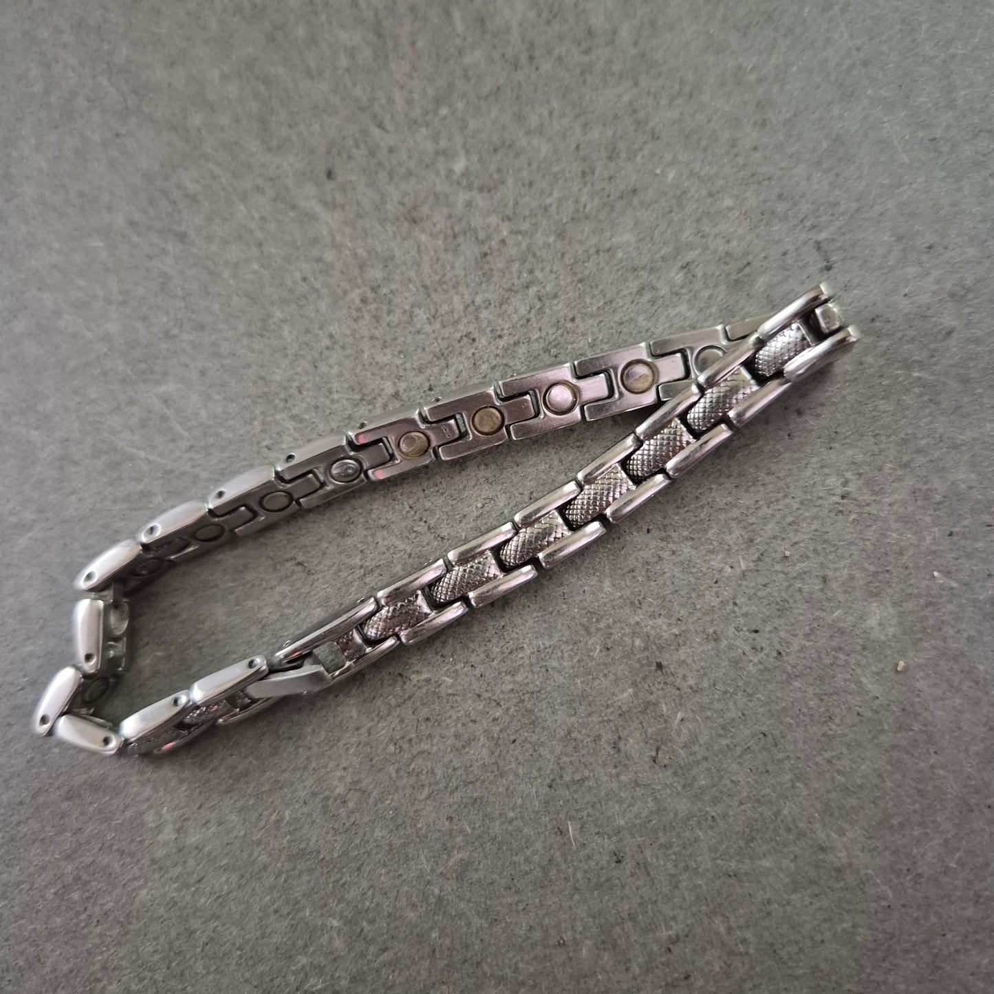 Edelstahl Armband – Gliederarmband in Silberoptik