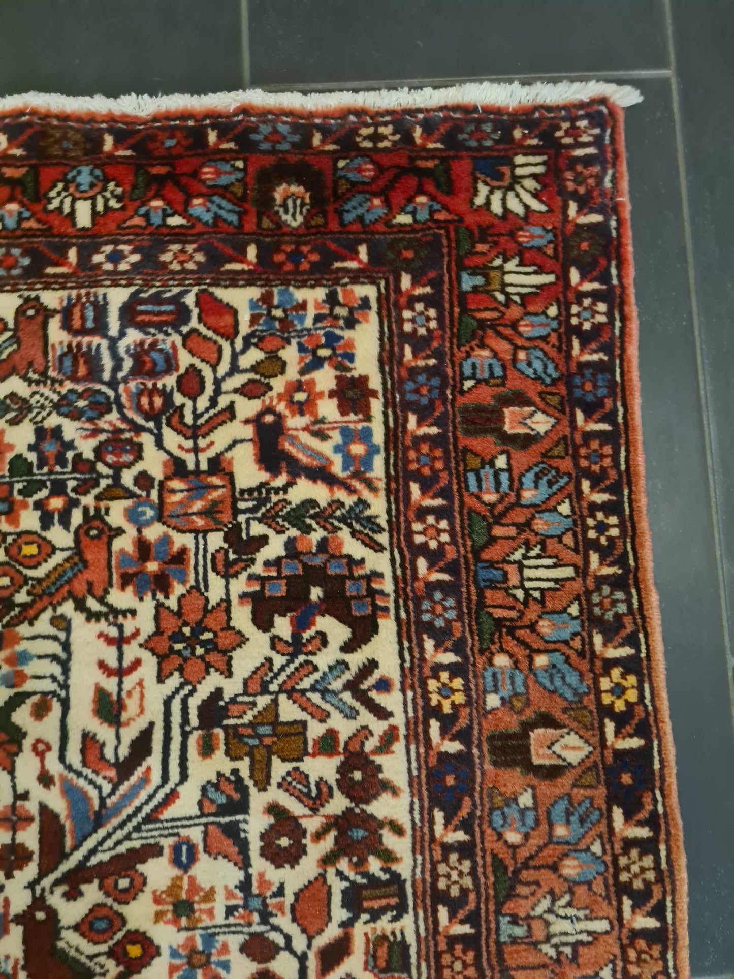 Perserteppich Orientteppich Handgeknüpfter Teppich Malaya 300x80cm