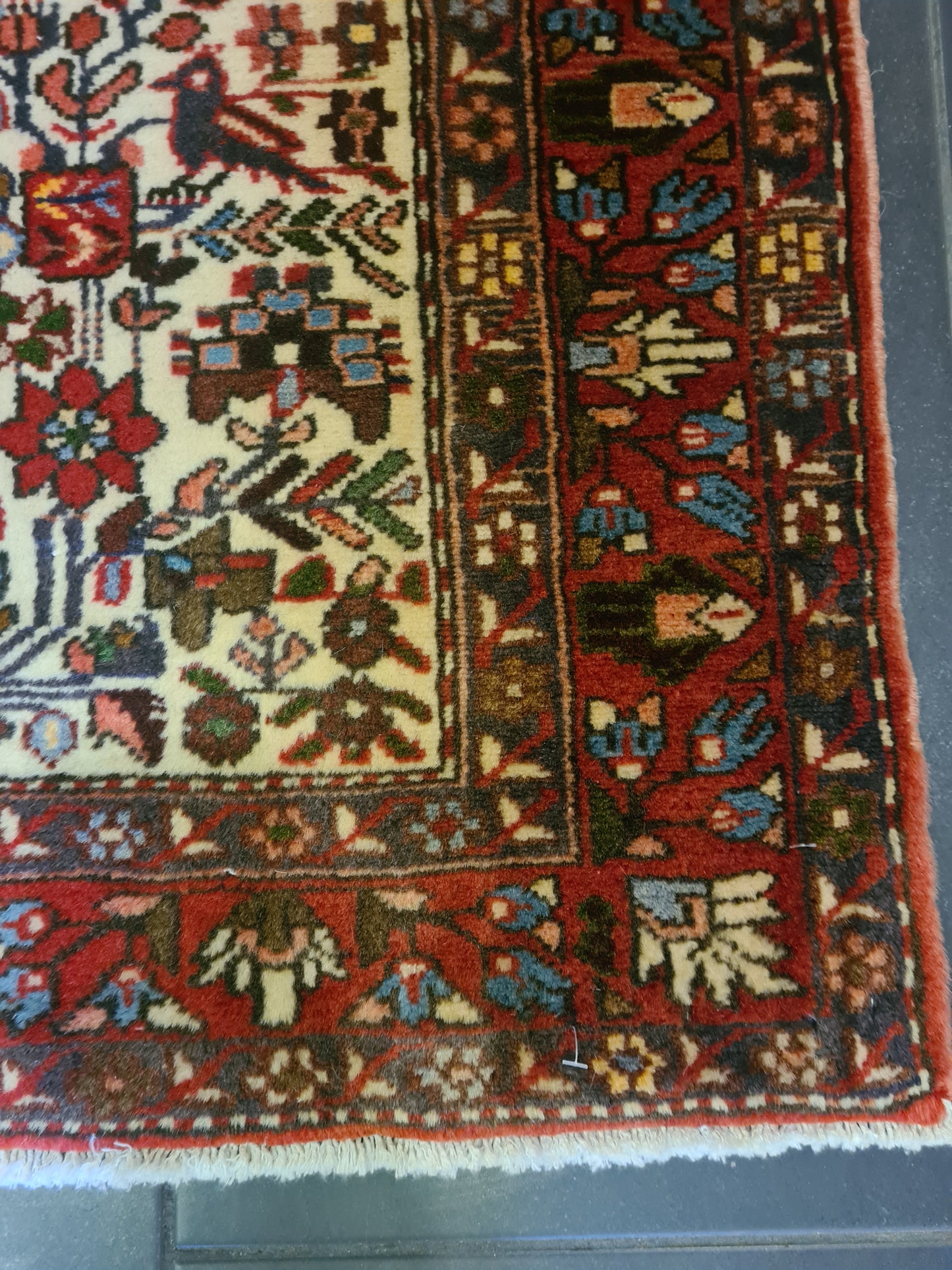 Perserteppich Orientteppich Handgeknüpfter Teppich Malaya 300x80cm