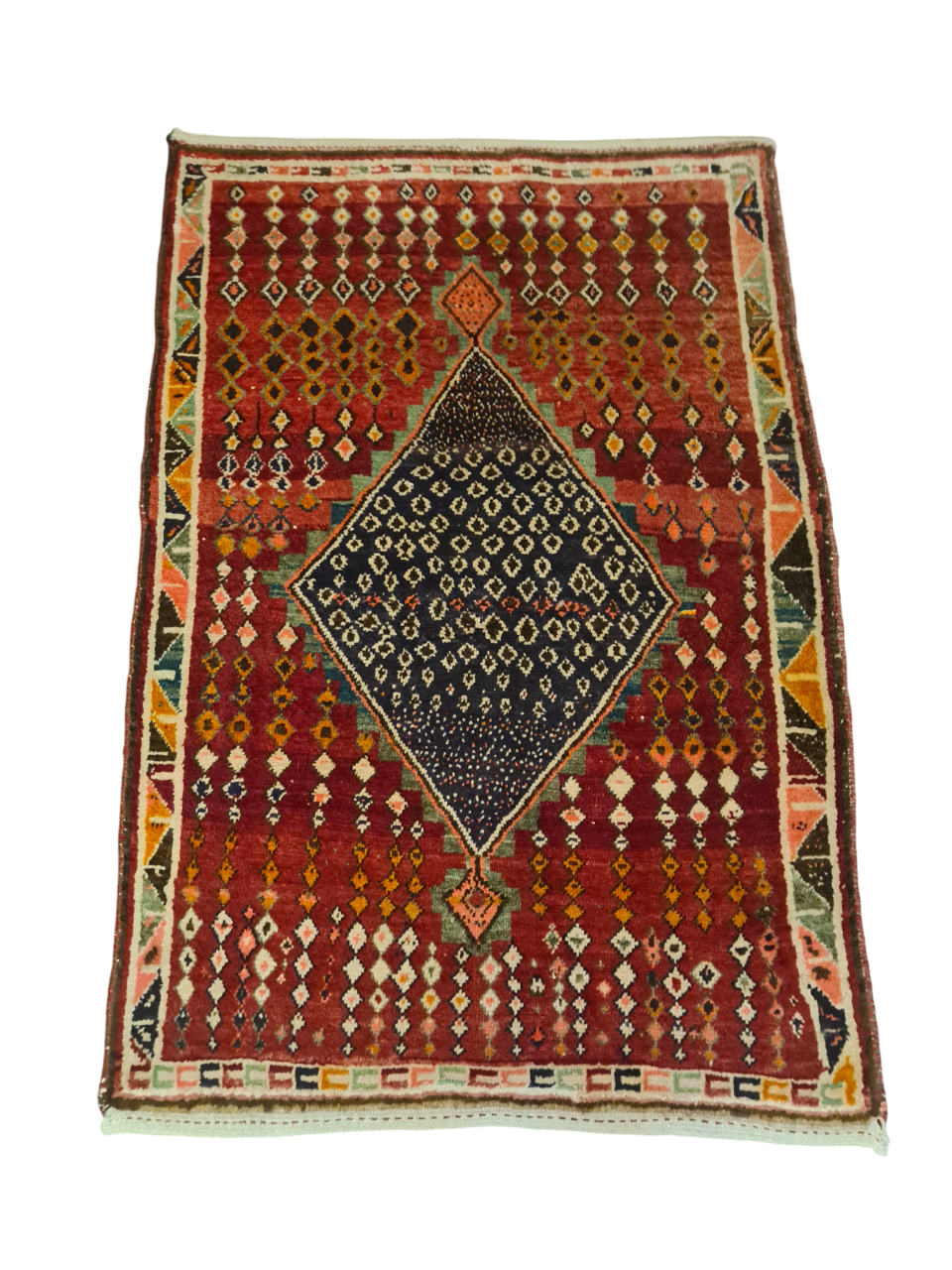 Perserteppich Orientteppich Handgeknüpfter Teppich Gabbeh 150×105cm