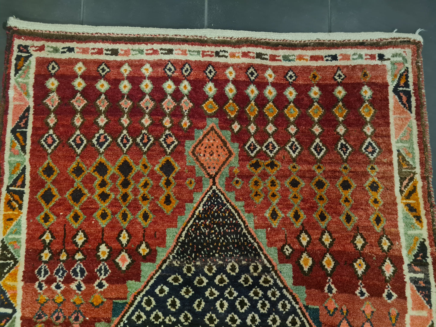 Perserteppich Orientteppich Handgeknüpfter Teppich Gabbeh 150×105cm