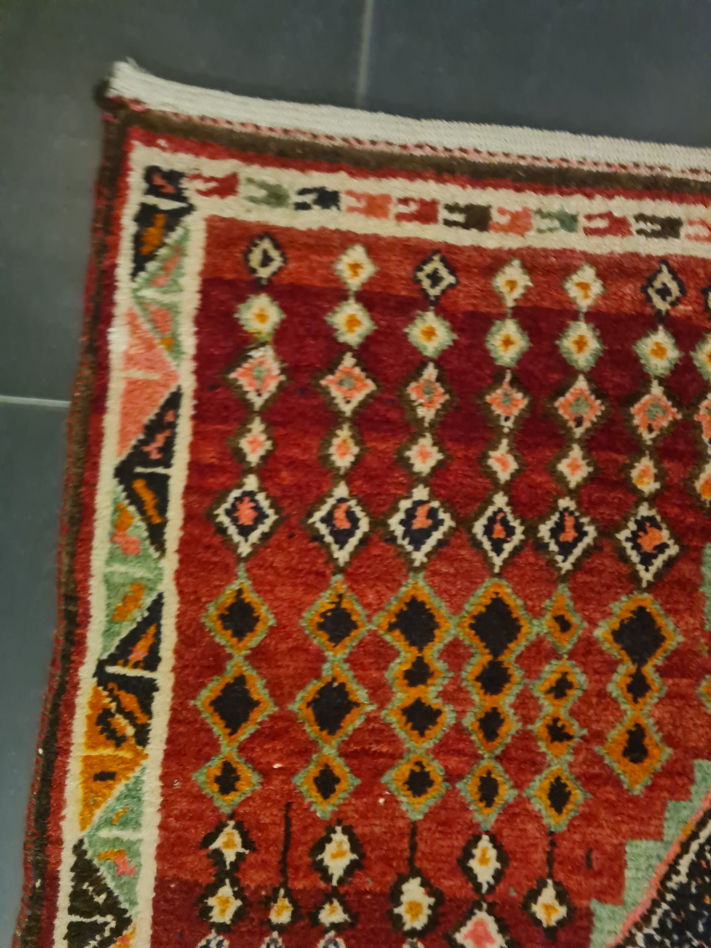 Perserteppich Orientteppich Handgeknüpfter Teppich Gabbeh 150×105cm