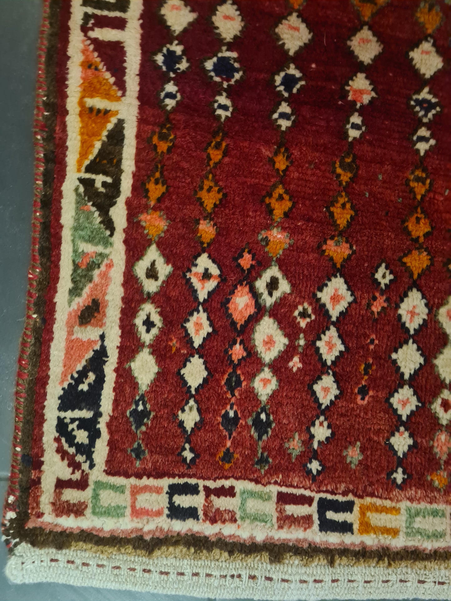 Perserteppich Orientteppich Handgeknüpfter Teppich Gabbeh 150×105cm