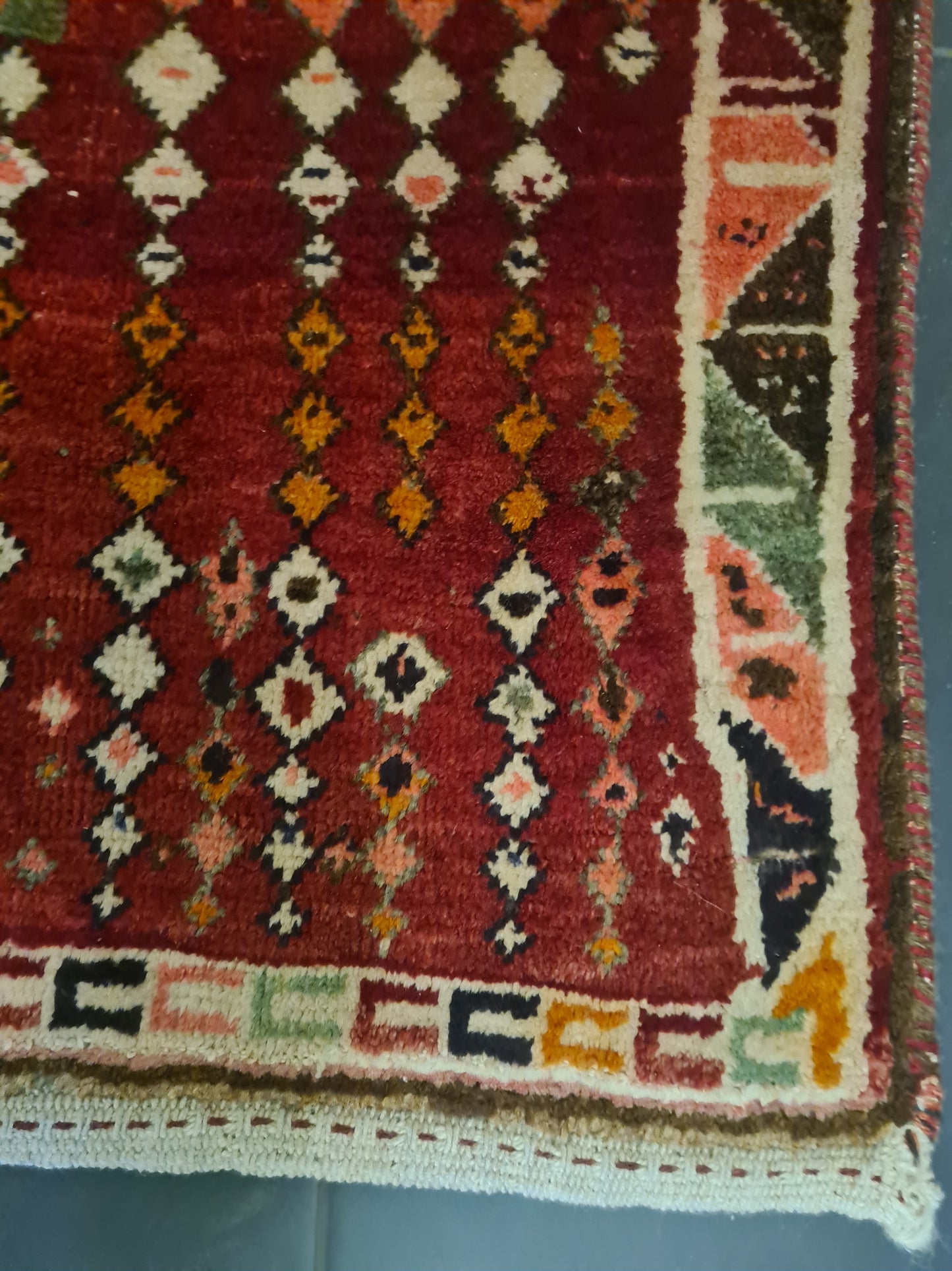 Perserteppich Orientteppich Handgeknüpfter Teppich Gabbeh 150×105cm