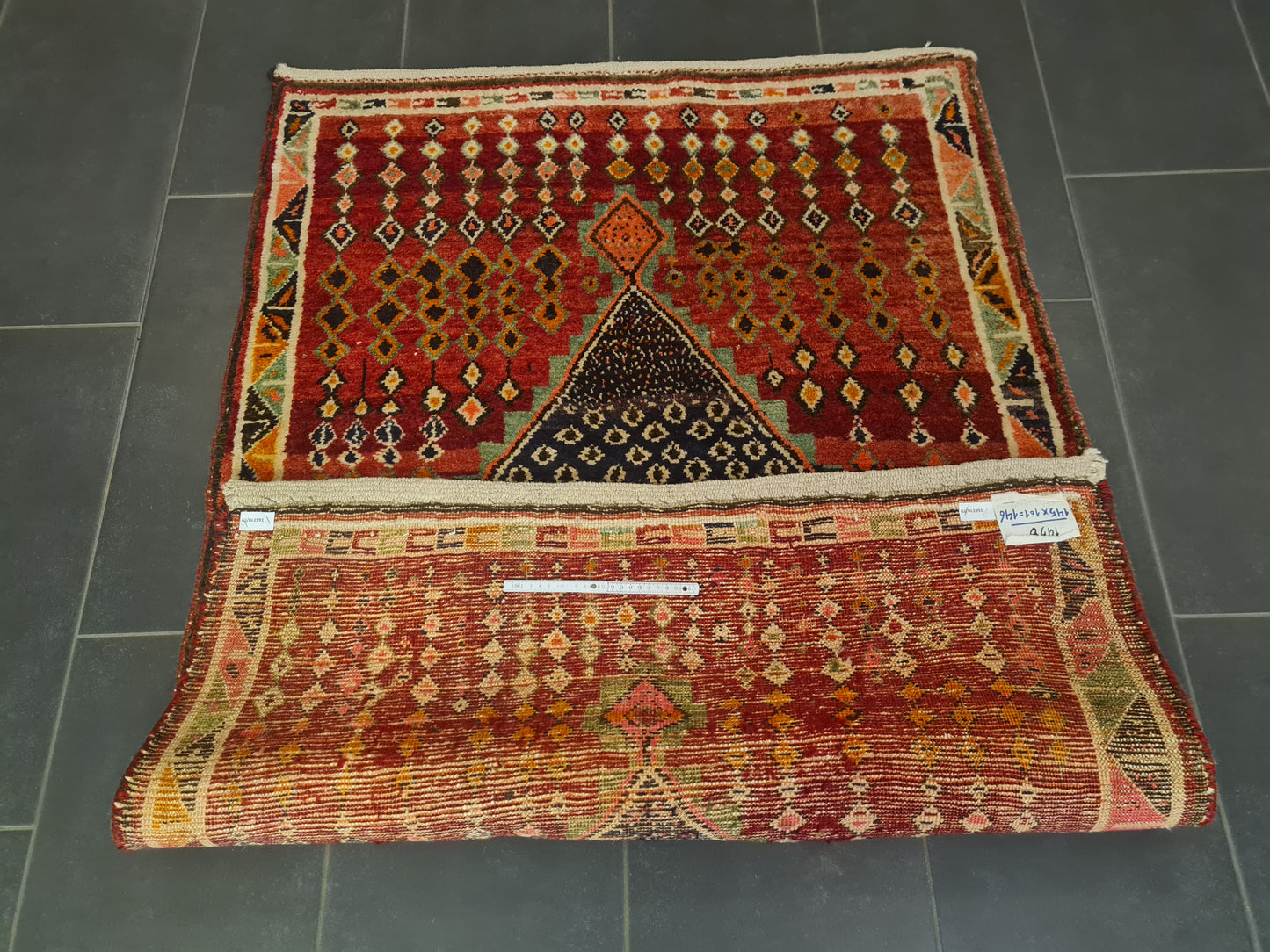 Perserteppich Orientteppich Handgeknüpfter Teppich Gabbeh 150×105cm