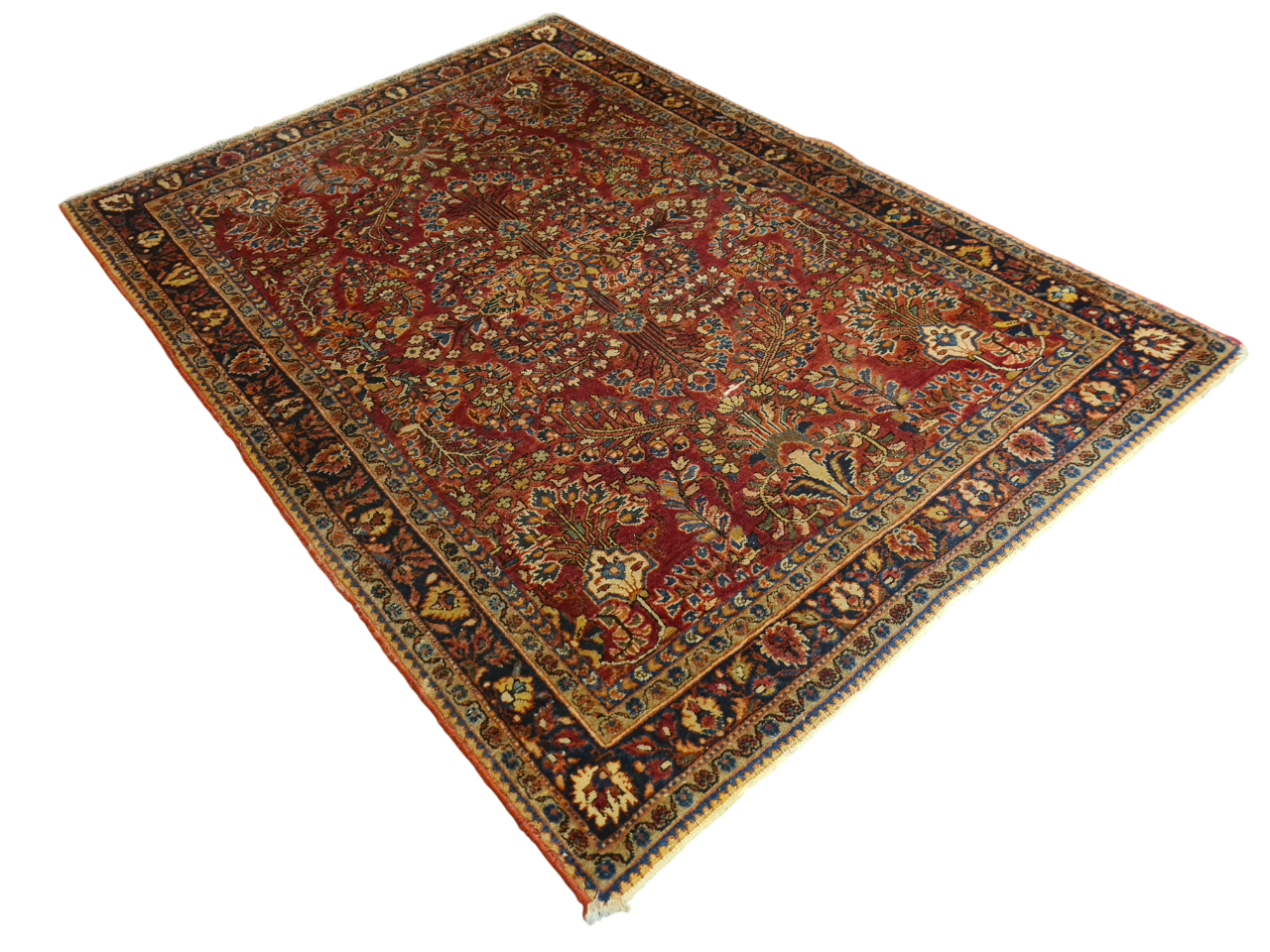 Perserteppich Orientteppich Handgeknüpfter US Sarough 150×105 cm