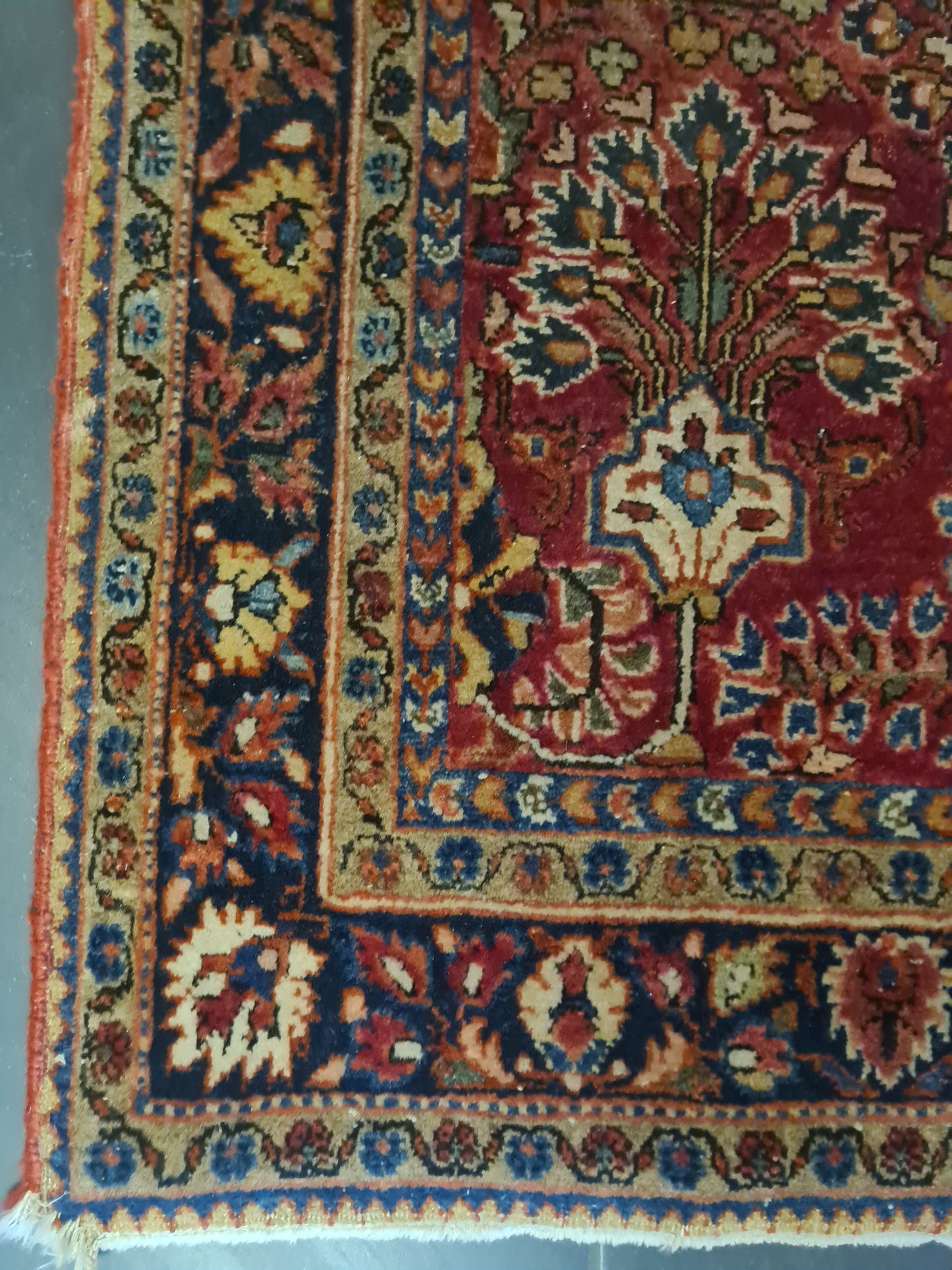 Perserteppich Orientteppich Handgeknüpfter US Sarough 150×105 cm