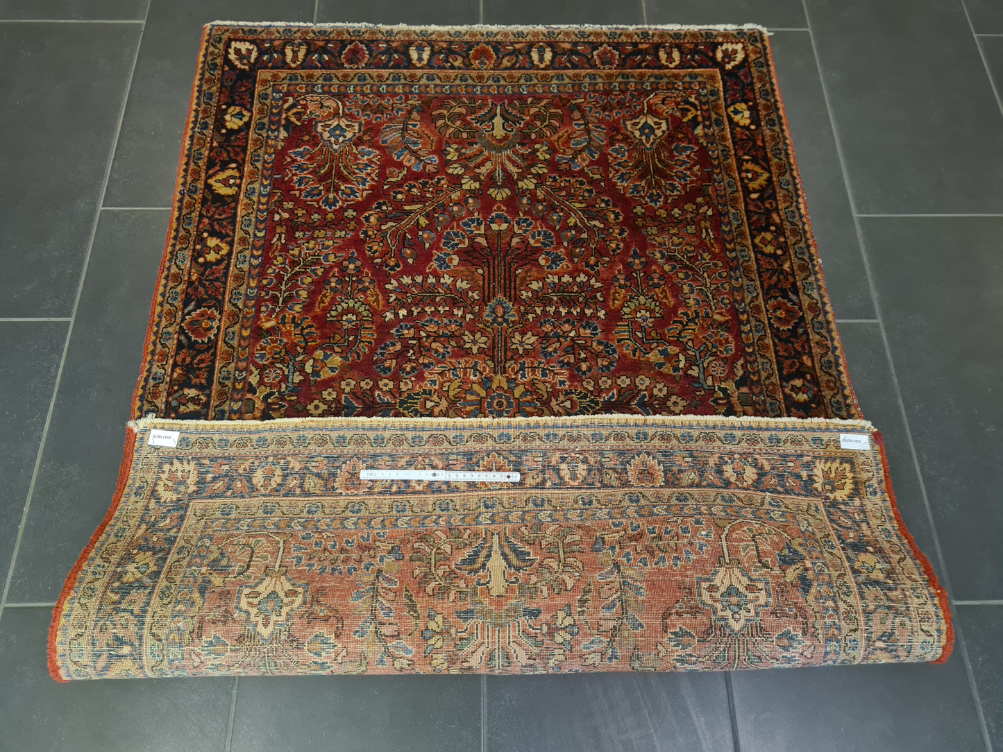 Perserteppich Orientteppich Handgeknüpfter US Sarough 150×105 cm